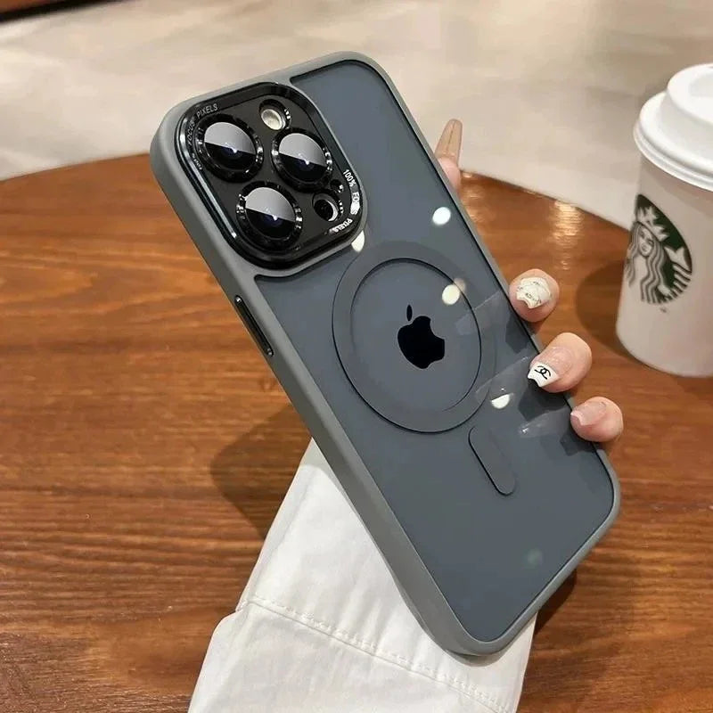 Case Slim MagSafe com Proteção 5D - Iphone